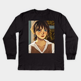 Pride and Prejudice (Elizabeth Bennet) Kids Long Sleeve T-Shirt